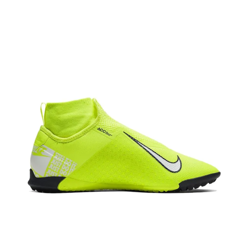 Nike TF Rubber Broken Studs Cushioning Anti-Slip And Wear-Resistant Soccer Shoes Unisex Green-1