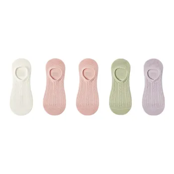 MIIOW No-Show Socks Women's 5 Pack