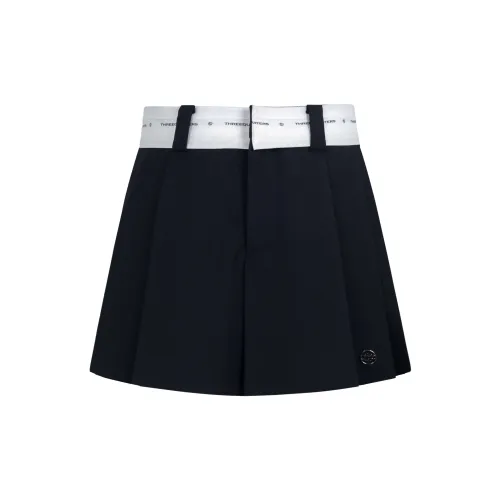 Three Quarters Casual Short Skirts Women's