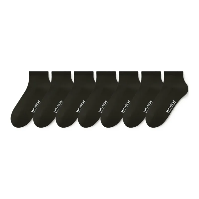 MIIOW Mid Calf Socks Men's 7 Pack-17