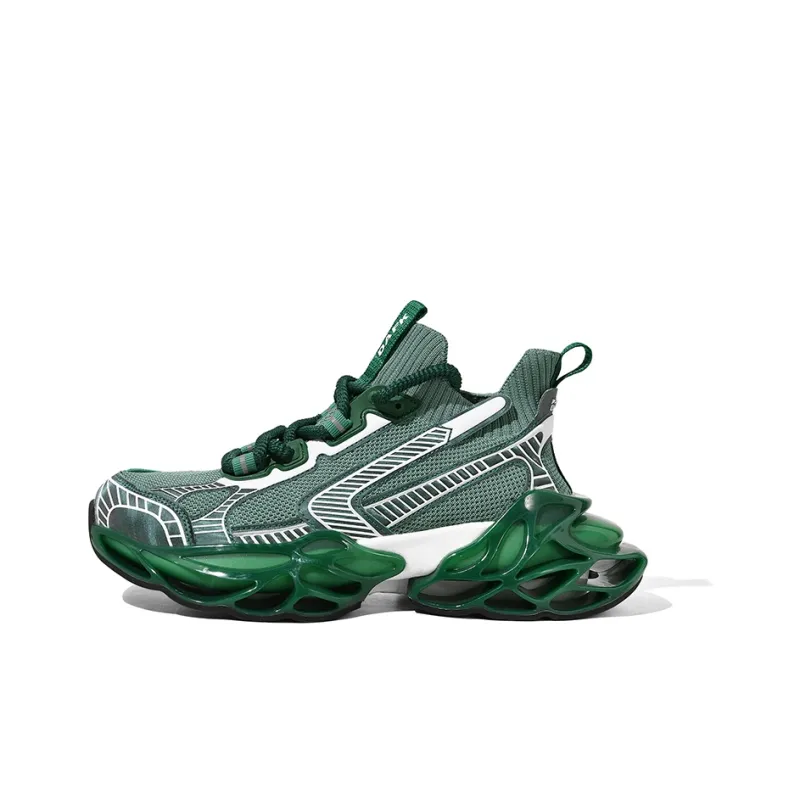 DAFK Cushioned Wear-Resistant Breathable Height Increasing High-Top Chunky Sneakers Men's-7