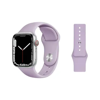ZHISHENG Apple Compatibility Watch Band 38/40/41/42/44/45/49 All Silicone Material