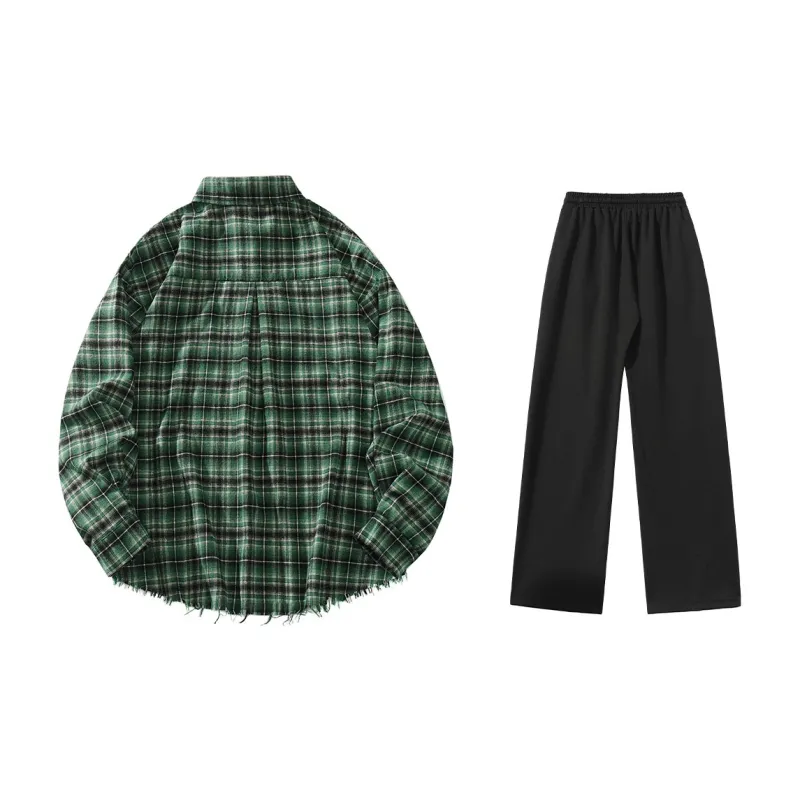 LIVINGTOWN Shirt Matching Set Unisex-6