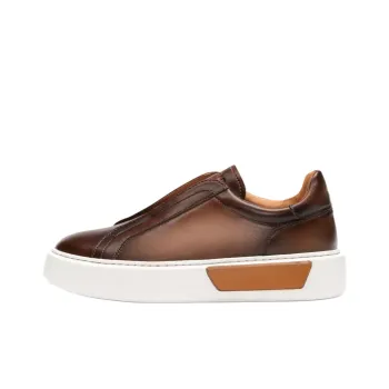 Magnanni Gasol Low-Top Skateboard Shoes Women's Brown