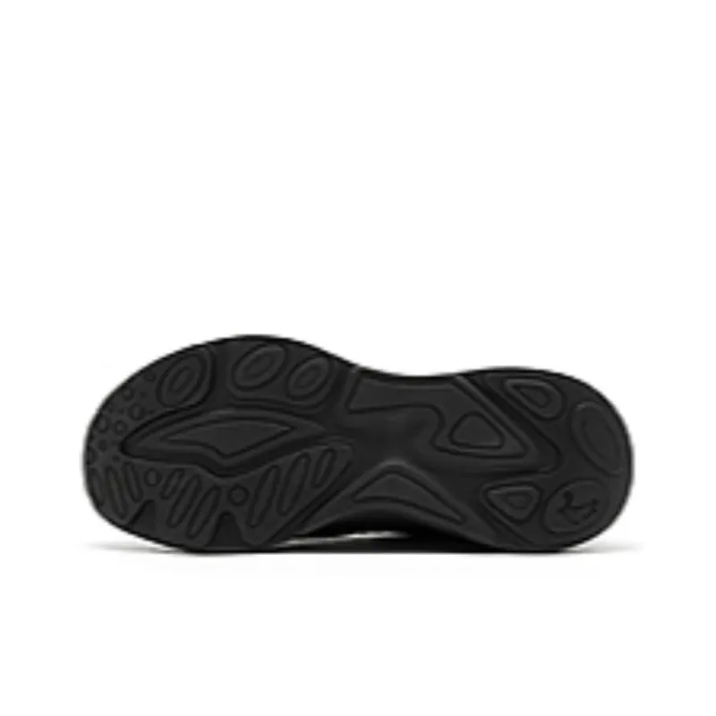 QIAODAN Abrasion Resistant Low Top Casual Running Shoes Women's Black-4