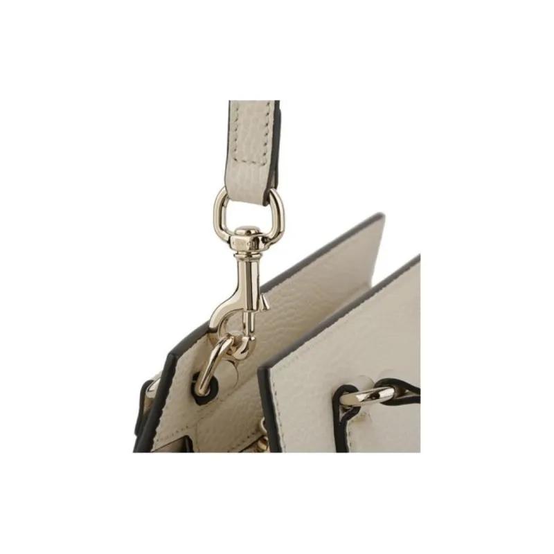 GUCCI Soho Leather Shoulder Bag, Crossbody Bag, Handbag Women's White-6