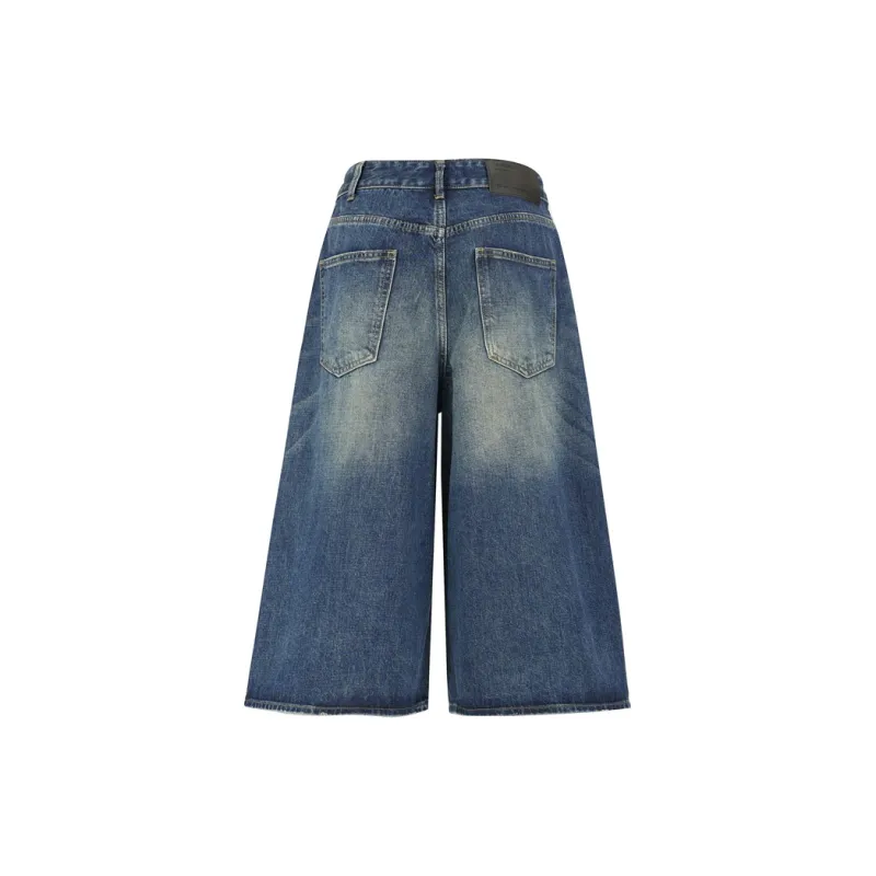 ZAVK Denim Shorts Women's Vintage Blue-1
