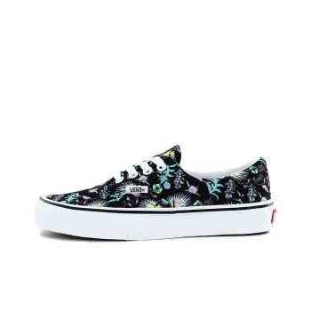 Vans Era Paradise Floral Shoes Black/White Women's