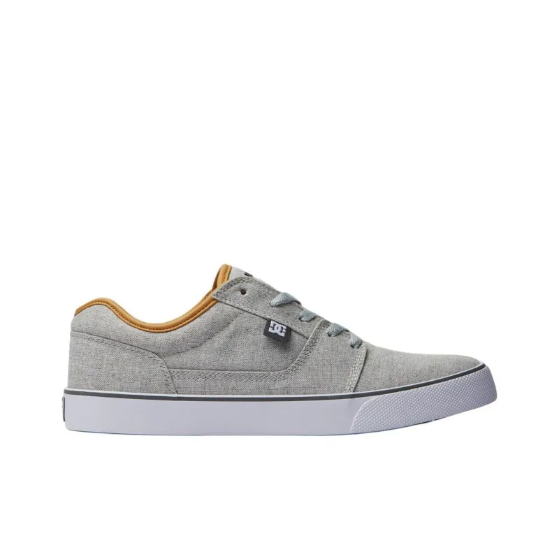 DC Shoes Low Top Canvas Shoes Men's Light Gray-1