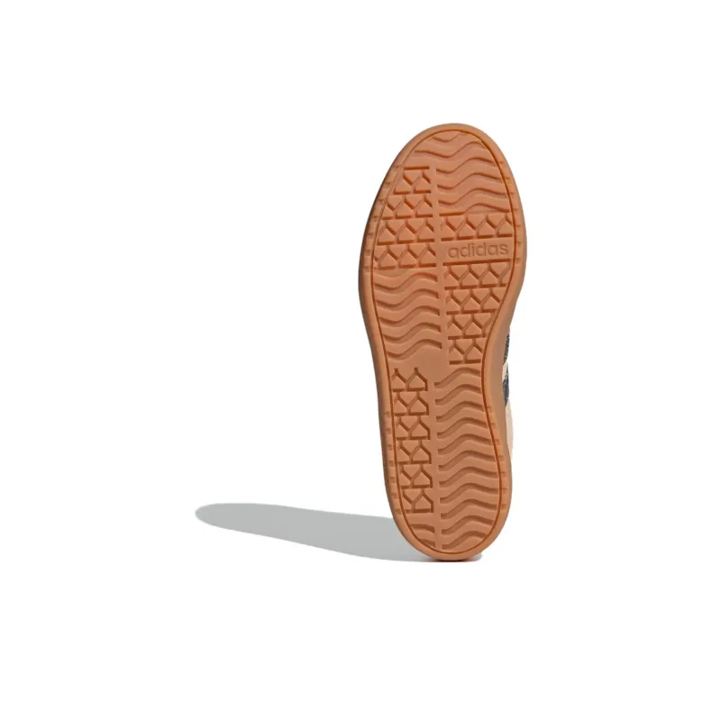 Adidas Vl Court Anti-Slip Wear-Resistant Low-Top Skateboard Shoes Women's Brown-5