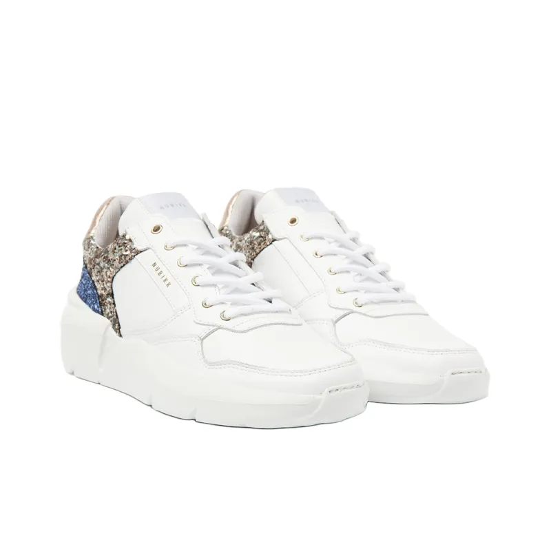 NUBIKK Roque Road Wave Low-Top Casual Shoes Women's White-2