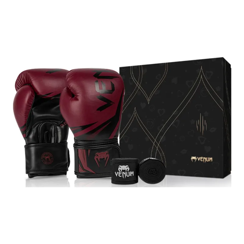 VENUM Venom Challenger 3.0 Collection Boxing Gloves Unisex Couple's Burgundy-2