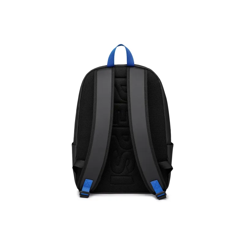 Pepsi Collaboration Water Repellent PU One Shoulder Backpack Fanny Pack Large Size Unisex Black/White-13