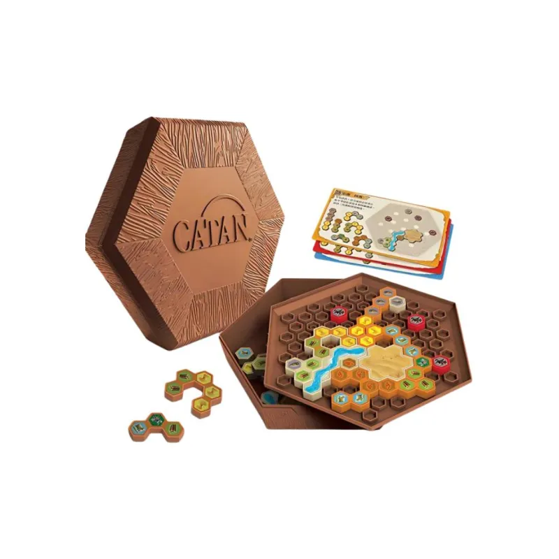 Burn Your Brain Catan Island Logic Grand Challenge Casual Mind Enhancing Tabletop Game Toy Board Games-2