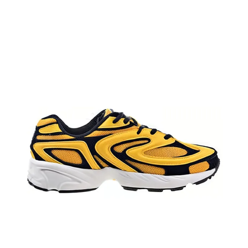 FILA Cushioned Slip Resistant Low Top Running Shoes Men's Yellow-1