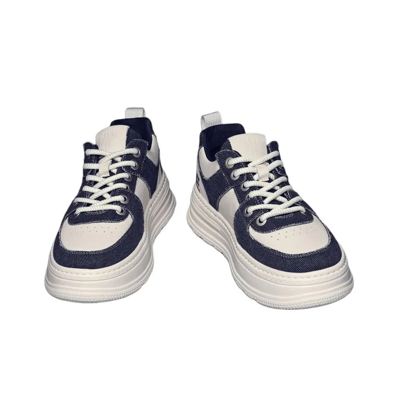 JANE HARLOW Low-Top Skateboard Shoes Men's White Gray-2