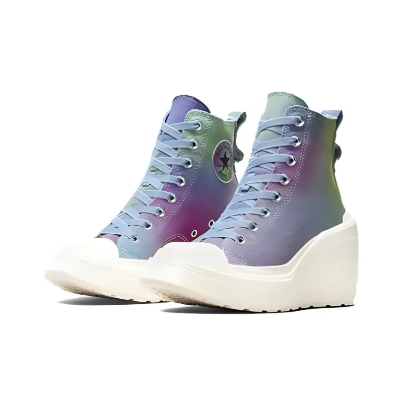 Converse Women's Chuck 70 De Luxe Wedge Platform High 'Denim Ombre' Women's-3