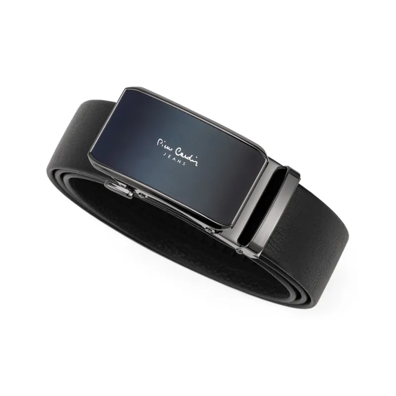 PIERRE CARDIN Genuine Cow Leather Automatic Buckle Father, Dad, And Father in Law Box Men's Width 3.5CM-12