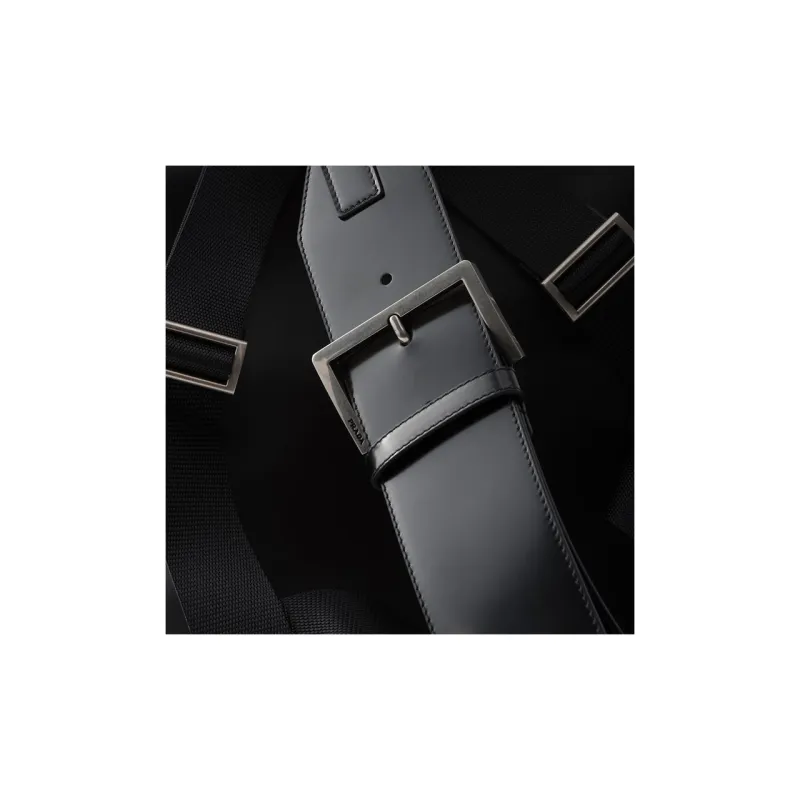 PRADA Recycled Nylon Backpack Men's Black-5
