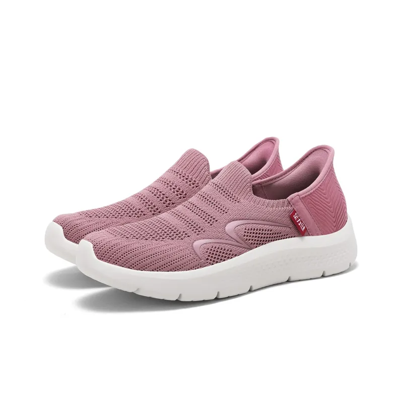 ZULIZ Nurse Shoes, Slip on Shoes, Dance Shoes Breathable And Lightweight Low Top Casual Shoes Unisex-26