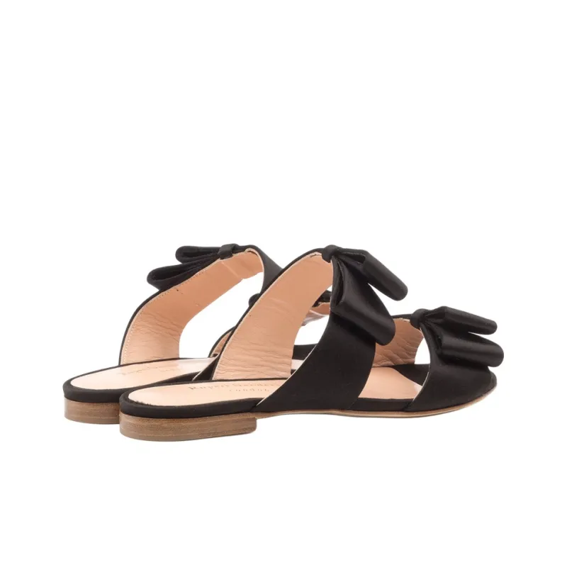 Rupert Sanderson Slide Slippers Women's Black-4