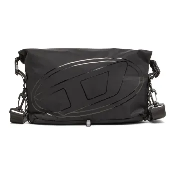 DIESEL Nylon With Polyester Shoulder Bag Crossbody Bag Men's Black