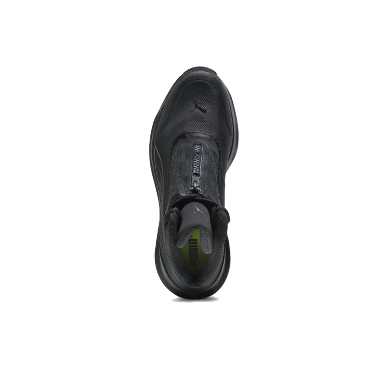PUMA DRYLBL Anti Slip Wear Resistant Mid Top Golf Shoes Men's Black-3