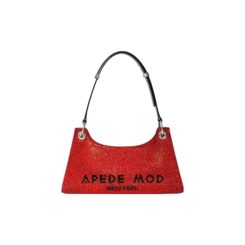 APEDE MOD Artificial Leather One Shoulder Handbags Women's Red