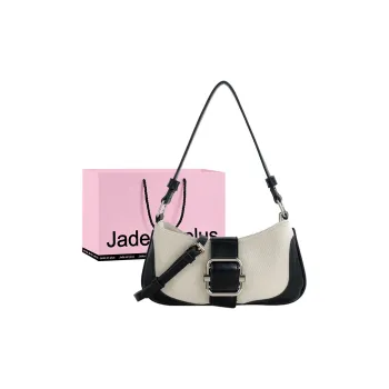 Jade En Plus PU Baguette Bag Crossbody Bag Shoulder Bag Regular Women's Black/Blue