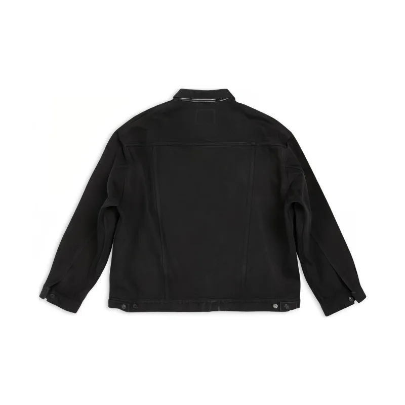 Balenciaga Japanese Selvedge Heavy Denim Oversized Jacket-1