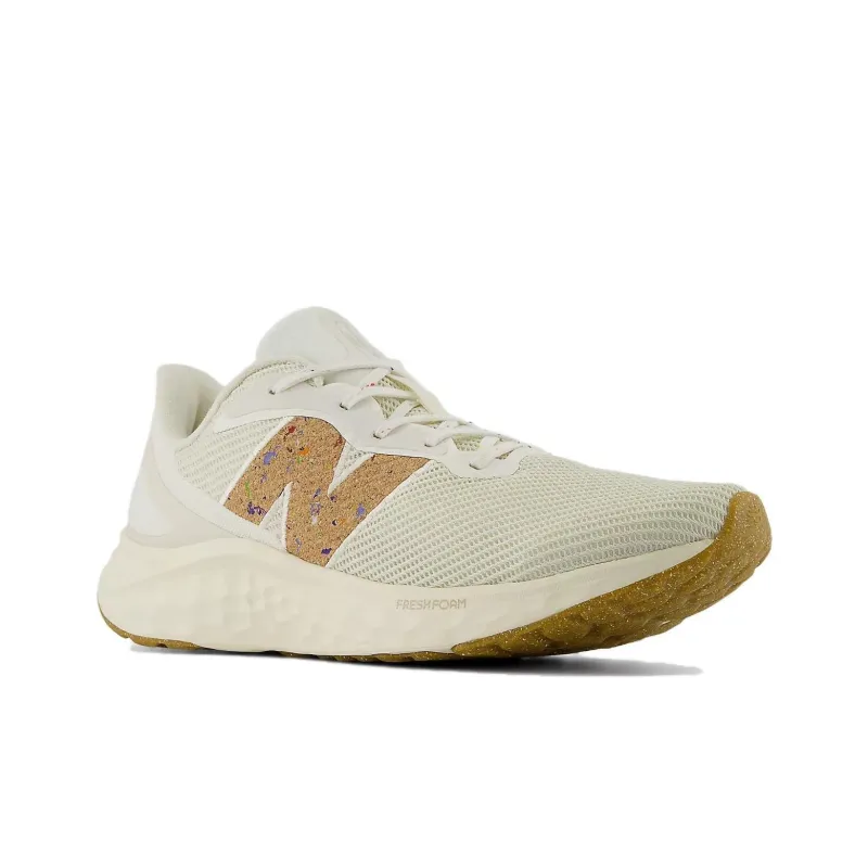 New Balance Cushioning Wear-Resistant Low-Top Running Shoes Men's Beige Brown-2