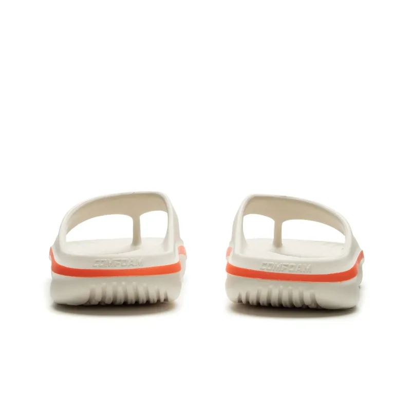 LOL x LiNing Abrasion Resistant Slip Resistant Flip Flops Unisex Pearl White-5