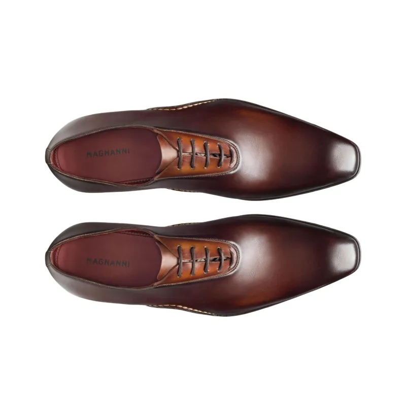 Magnanni Cortez Dress Shoes Men's Umber-3