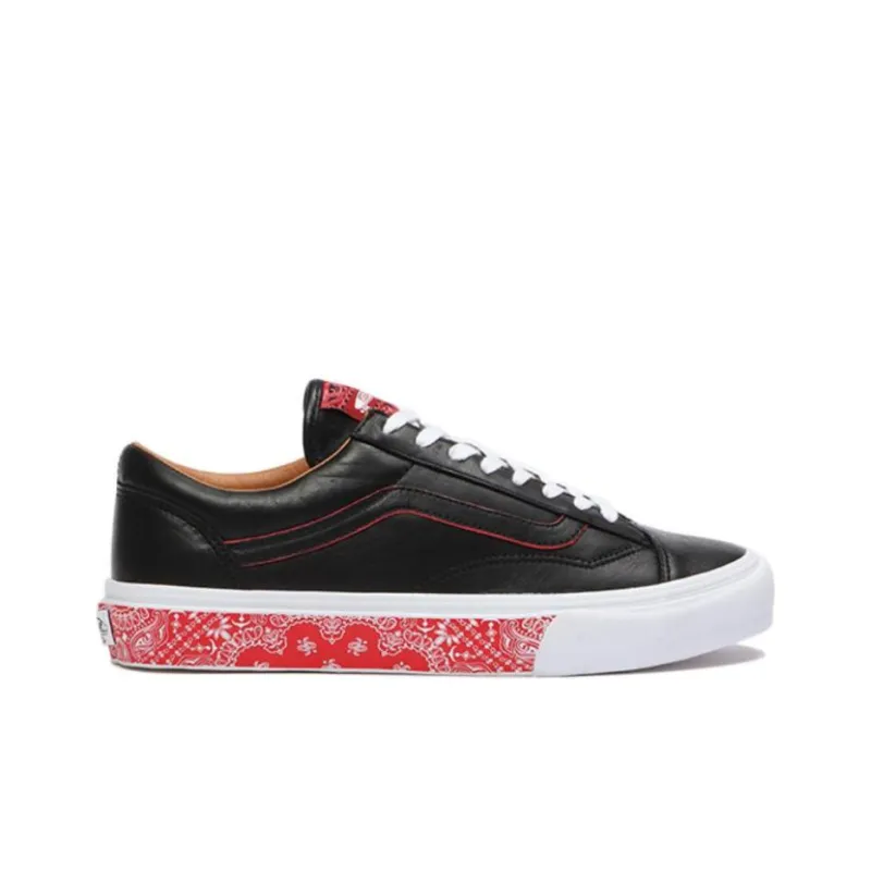 Vans Og Style 36 Lx 'Bandana Black Racing Red'-1