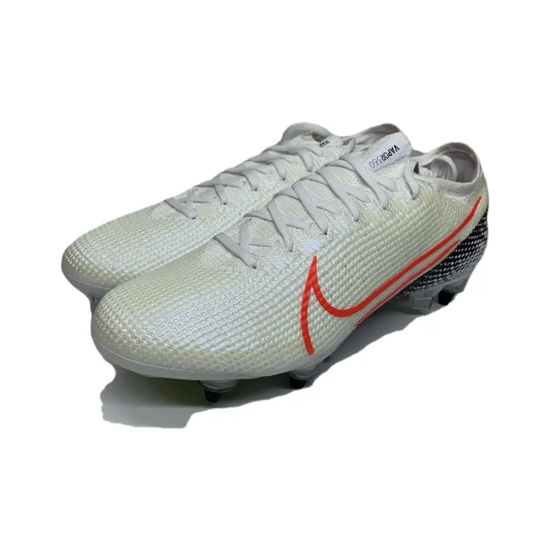 Nike Mercurial Vapor 13 Elite SG Pro Ac White Laser Crimson-2