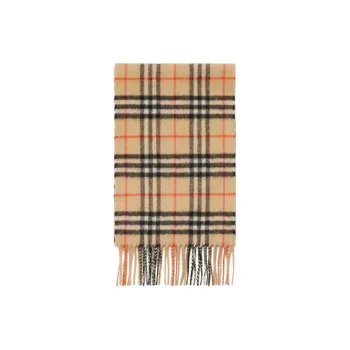 Burberry Badge Check Cashmere Scarf