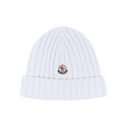 Moncler Enfant Logo-appliqué Rib-knit Beanie