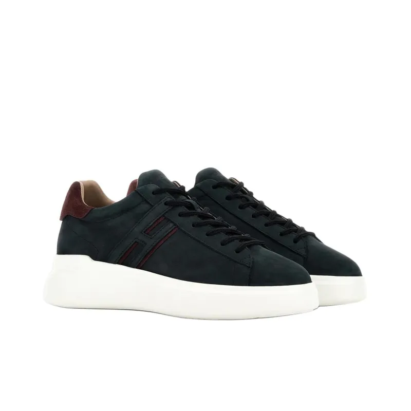 HOGAN H580 Low Top Casual Shoes 4.5cm Men's Dark Blue-2
