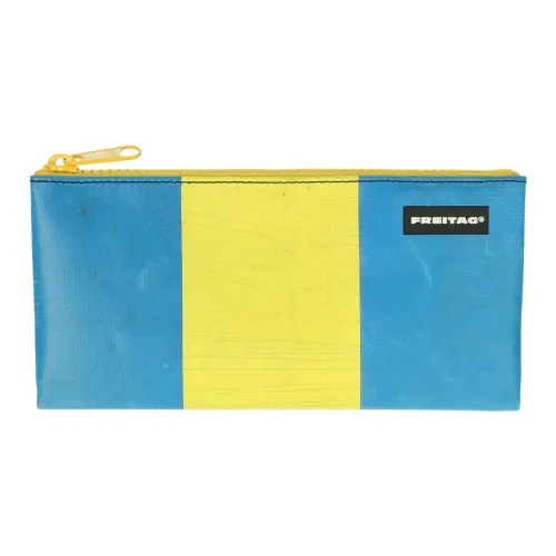 FREITAG Wallets Signal Light Yellow With Blue