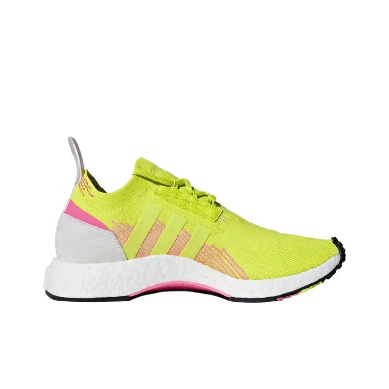 Adidas Nmd Racer Primeknit Semi Solar Yellow Women's-3