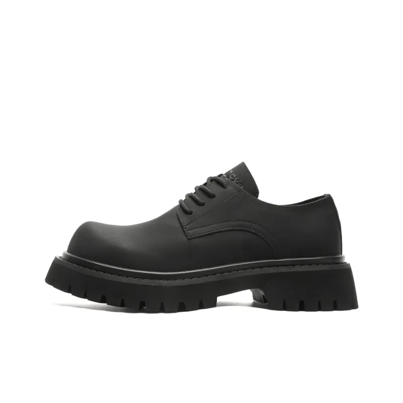 WEISHIBANGWEI Men's Casual Shoes Men's Black-0