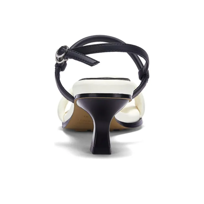 DAPHNE One Strap Sandals 6.5cm Women's Ecru-3