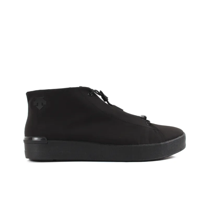 DESCENTE Cushioning, Abrasion Resistant, And Waterproof Mid Top Casual Shoes Men's Black-1