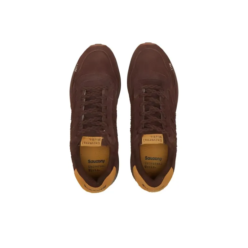 saucony Universal Works X Jazz NXT 'Brown'-2