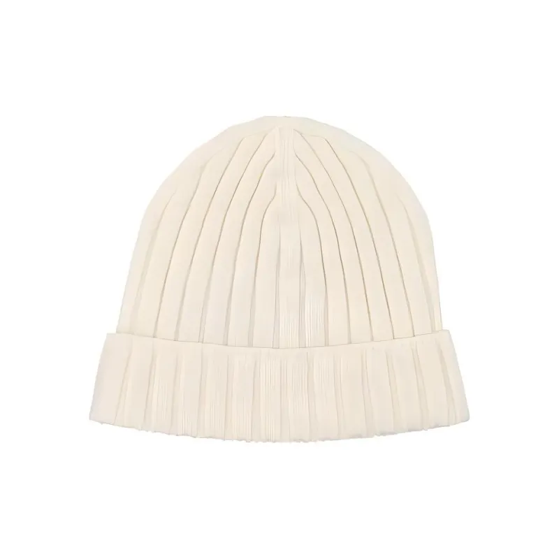 Moncler Enfant Logo Patch Ribbed Beanie-1