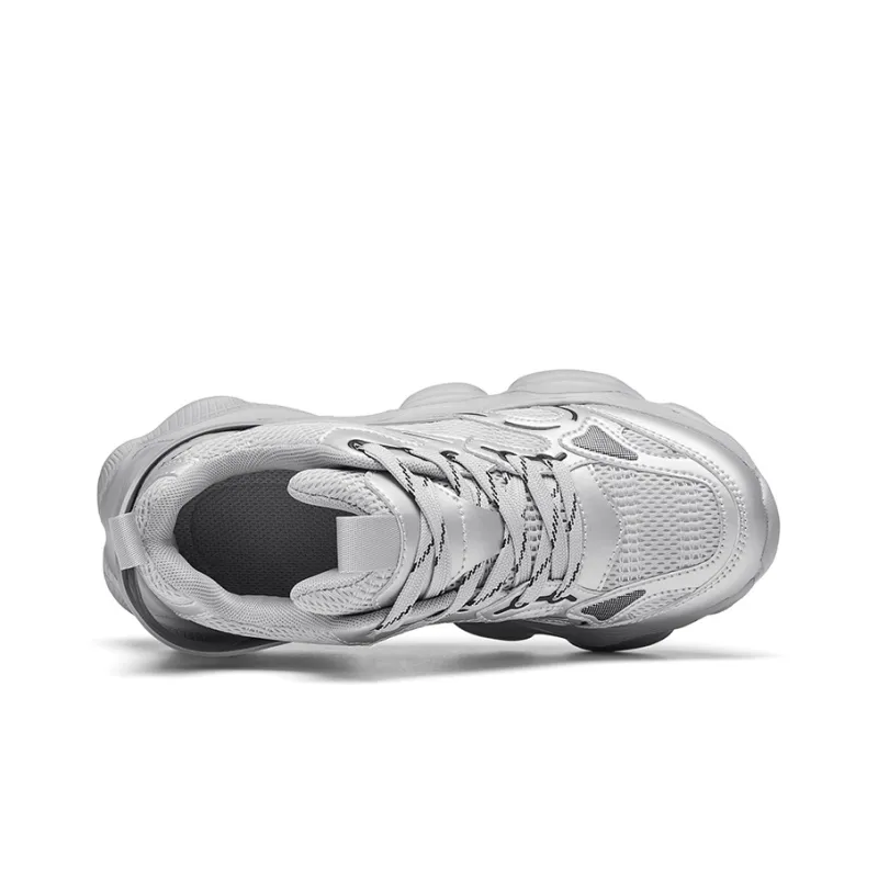 Magelly Chunky Sneakers Men Low Top Black-4