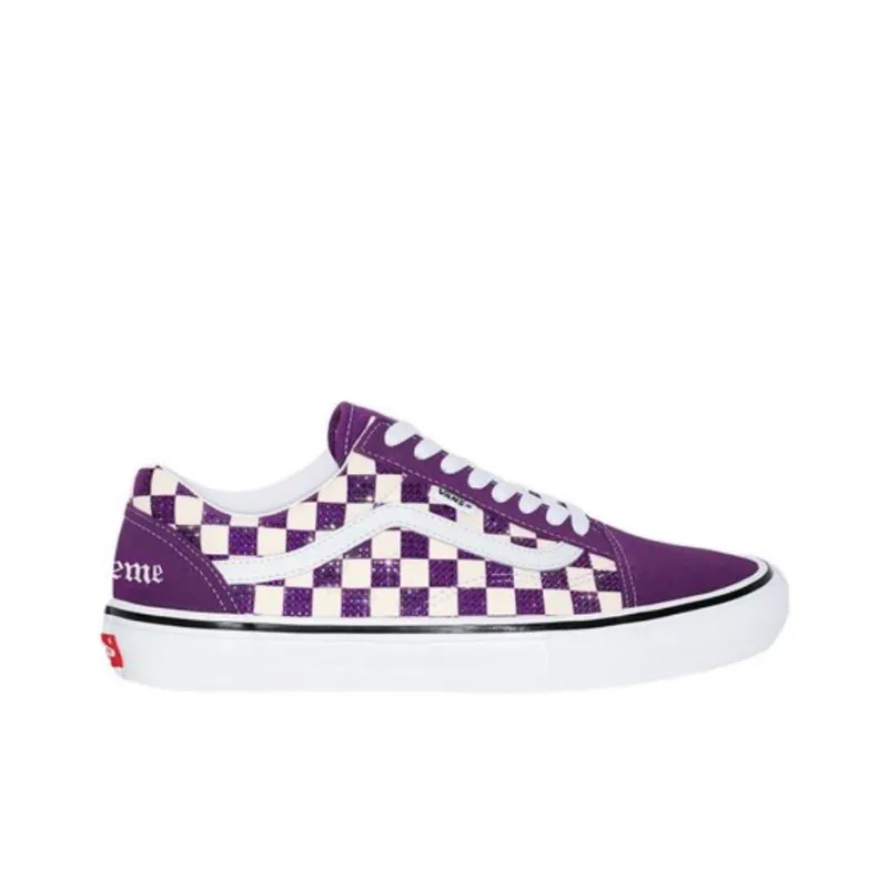 Vans Supreme X Swarovski X Skate Old Skool 'Purple'-1