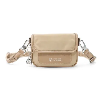 Kipling Polyamide Crossbody Bag, Shoulder Bag Regular Unisex Natural Beige Mu