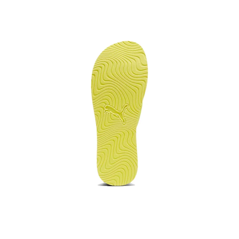 PUMA Abrasion-Resistant Slip-Resistant Flip Flops Women's Green-4