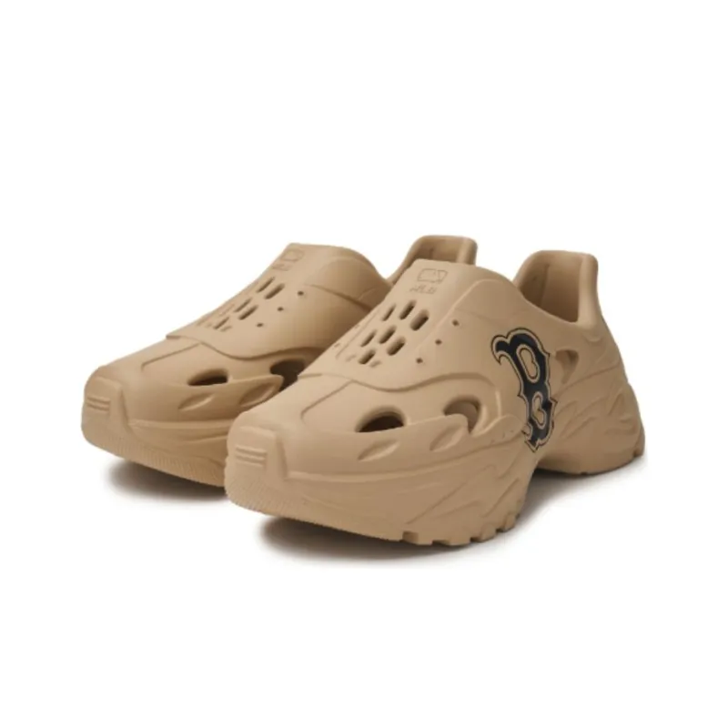 MLB Boston Red Sox Clogs Women's Brown-2